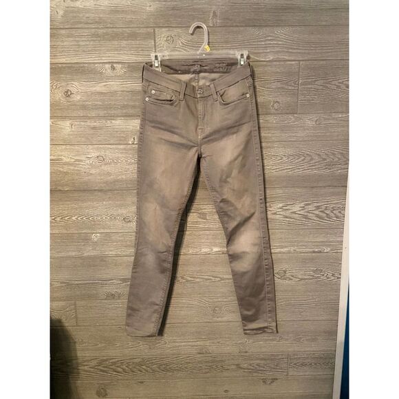 7‎ for all mankind gray pants - Picture 1 of 5